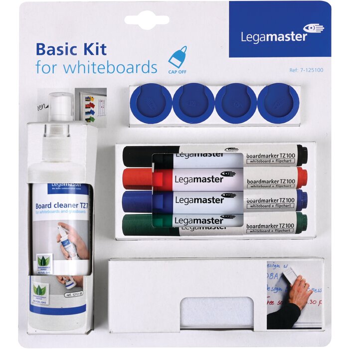 Kit d'accessoires tableau - LEGAMASTER - Tableau blanc - 10 pièces-3