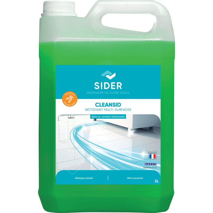 Nettoyant multi-surfaces - CleanSid - SIDER - 5L