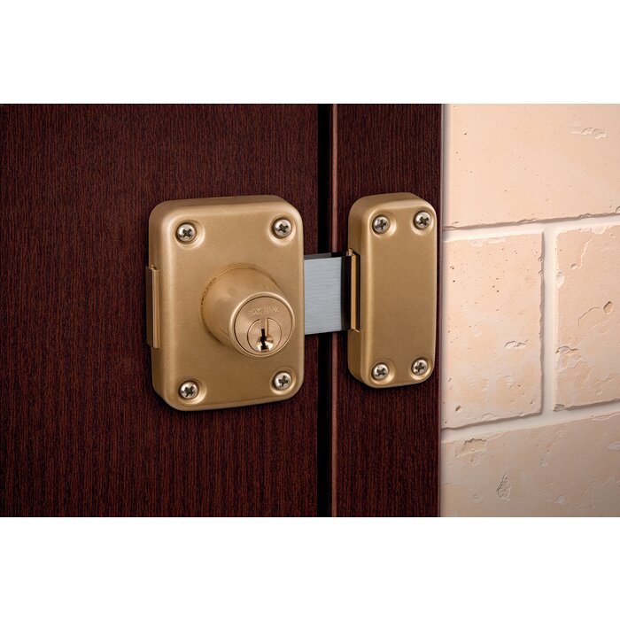 Verrou 2 entrées de sûreté - Exem - 45 mm-2