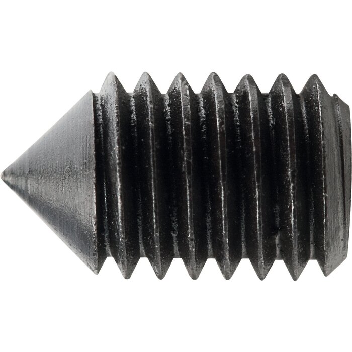 Vis sans tête pointeau – VISWOOD – DIN 914 – M5 x 8 mm – Acier brut 45H-1