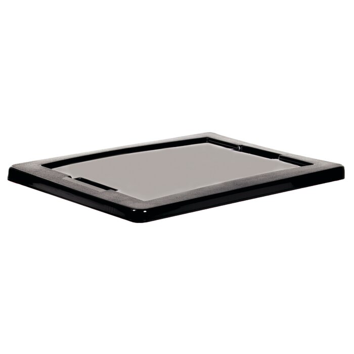 Kit complet bac + couvercle - EDA - 10L - Bleu - Noir-2