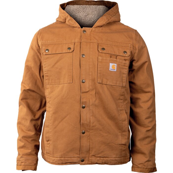 Blouson à capuche - Bartlett - Carhartt - Marron - M-1