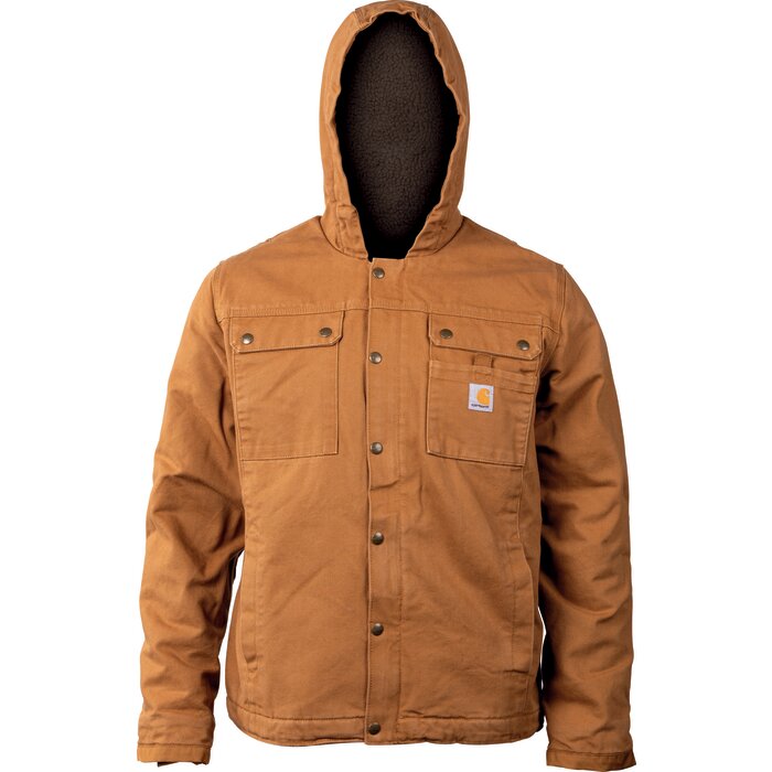 Blouson à capuche - Bartlett - Carhartt - Marron - M-3