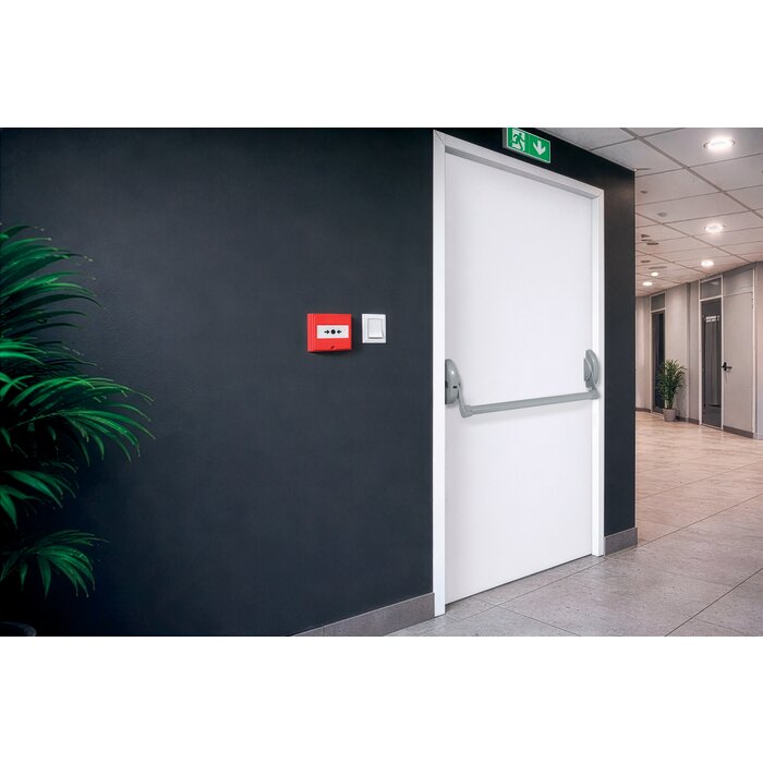 Serrure anti-panique - Exem - Cross Bar 1000 - Argent - 1 point-3