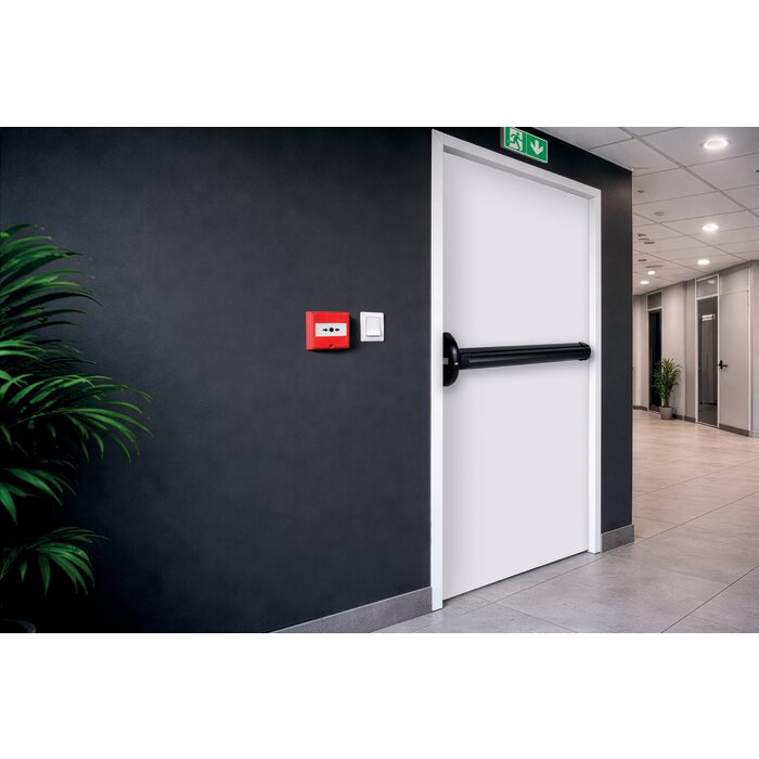 Serrure anti-panique - EXEM - Push 1000 - Noire - 1 point -3