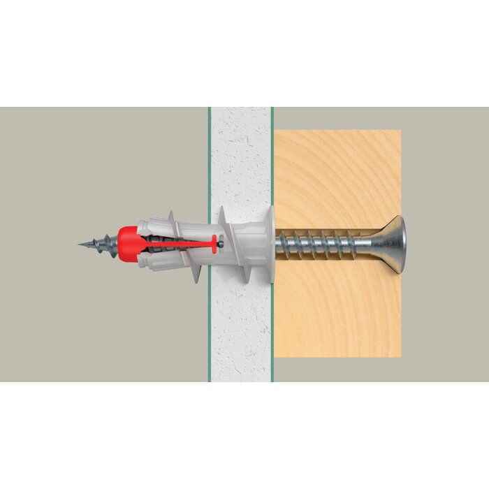 Cheville - DuoBlade - FISCHER - Vendu par 40 - L. 44 mm-4