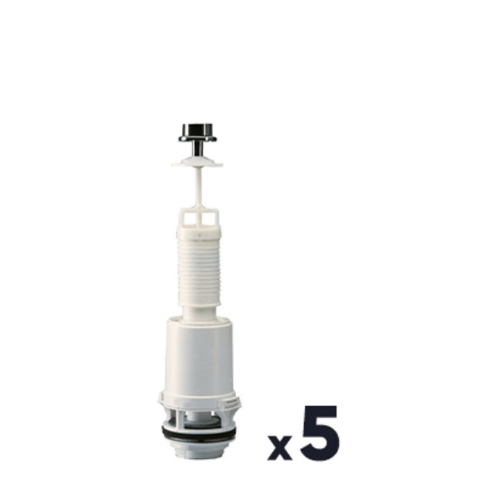 Mécanisme de chasse - SIDER - WC 175 - A tirette - Lot de 5-1