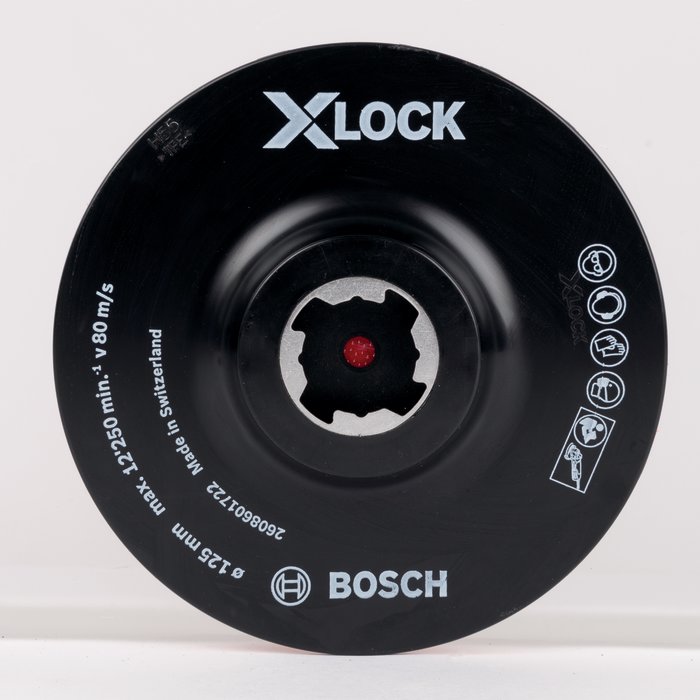 Plateau de ponçage auto-agrippant - X-Lock - Bosch - Diamètre 125 mm-6