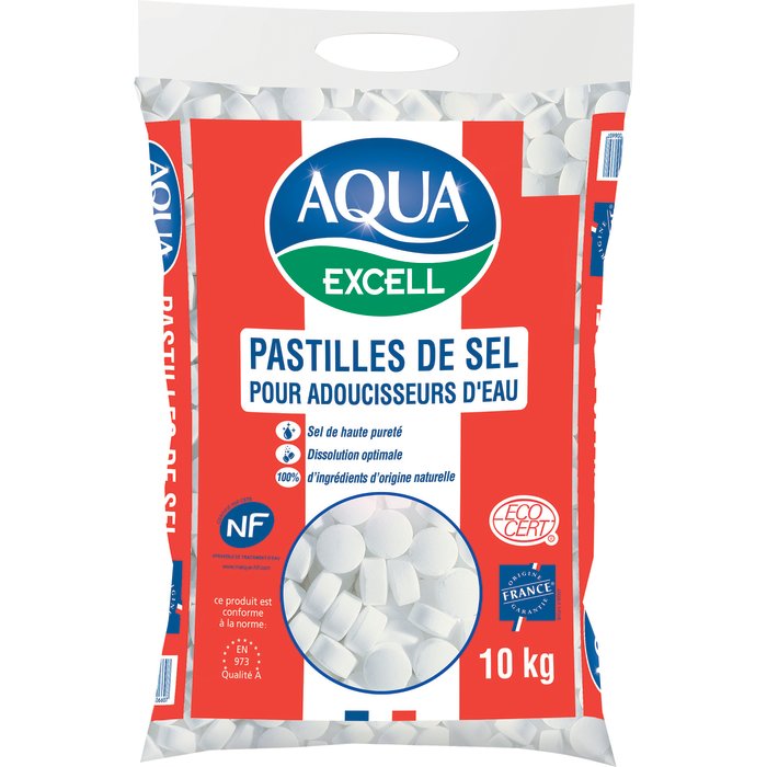 Pastille de sel pour adoucisseurs - AQUA excell - 10kg-1