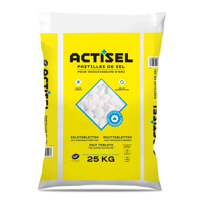 Sel adoucisseur – SALIN – Pastilles cylindriques 15/25