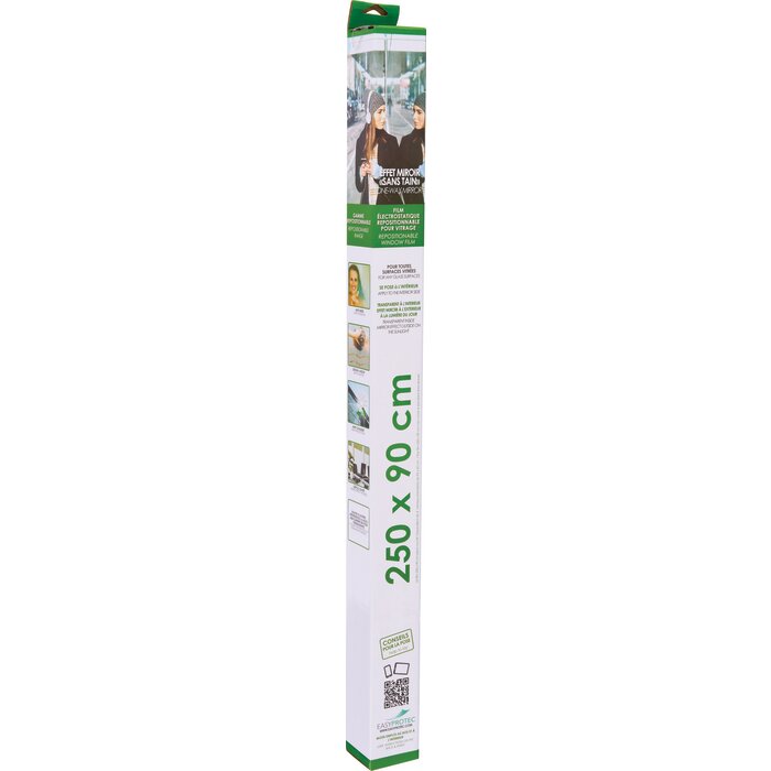 Film vitrage - NORDLINGER PRO - Aspect miroir - Permanent -  l 90 x L 100 cm-2