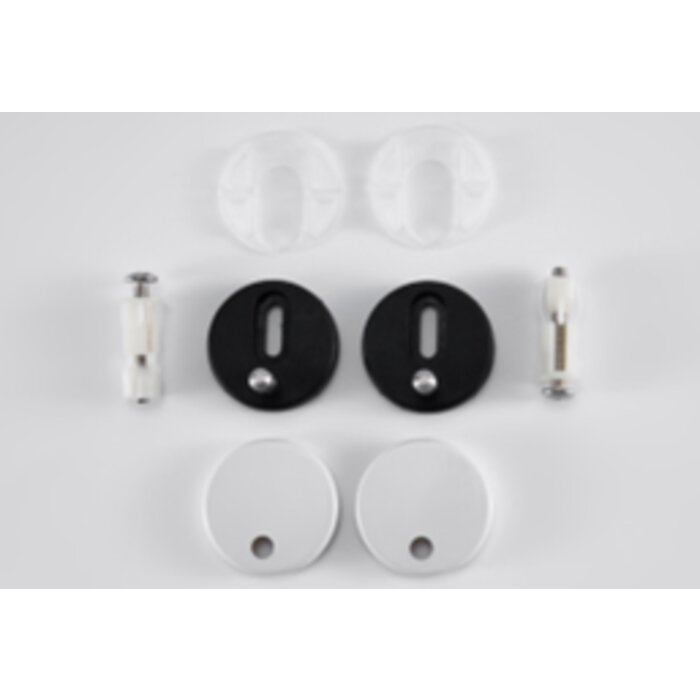 Abattant WC - SIDER - Luna 400 - 100% plastique recyclé - L.439 x l.376 mm -6