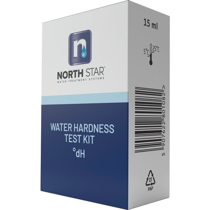 Kit test de dureté de l’eau – NORTH STAR – 15 ml – Échelle °dH – 1 réactif-1