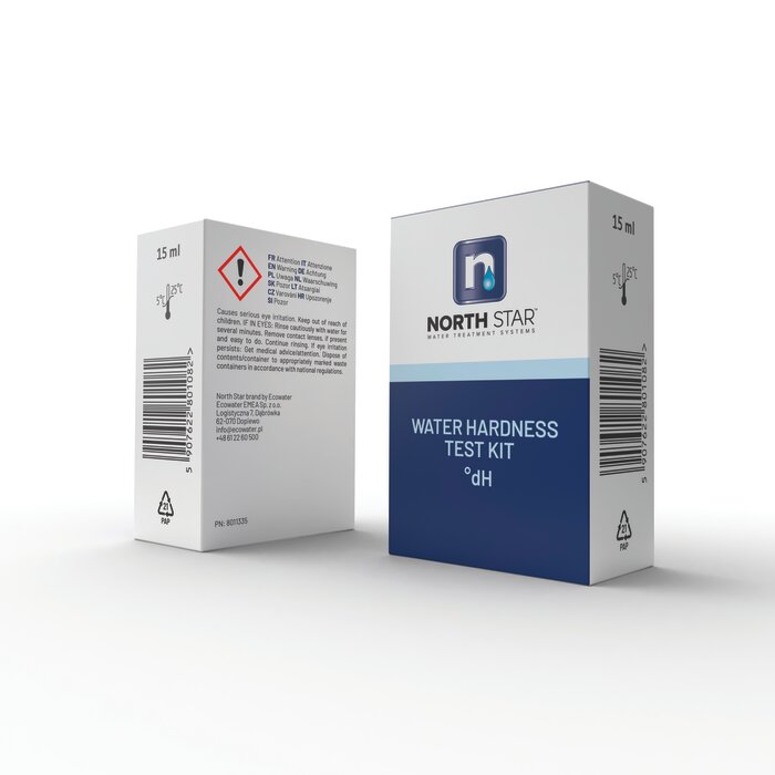 Kit test de dureté de l’eau – NORTH STAR – 15 ml – Échelle °dH – 1 réactif-2