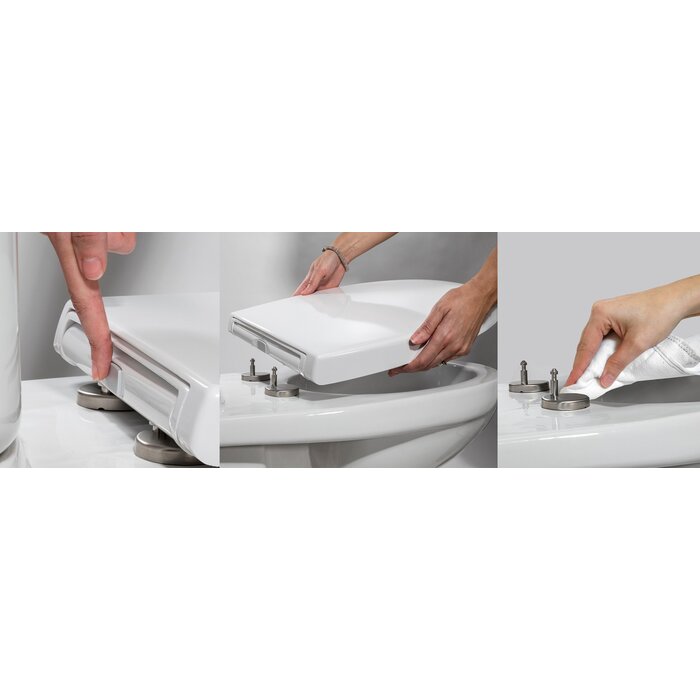 Abattant WC - BEMIS - ZEN 4 - 445 x 371 mm -6