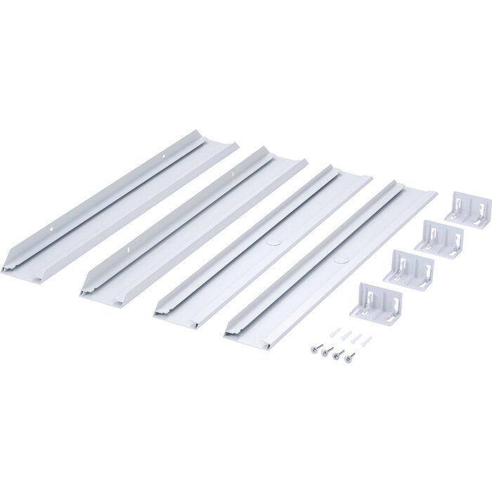 Panneau LED encastré 60x60 cm – Acier blanc - Éclairage uniforme et économique-1