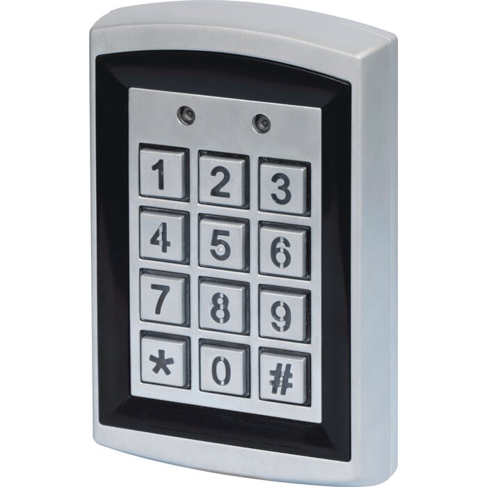 Clavier à code – SEWOSY – Gris - IP55 – 125 kHz - Tension 12/24 V-1