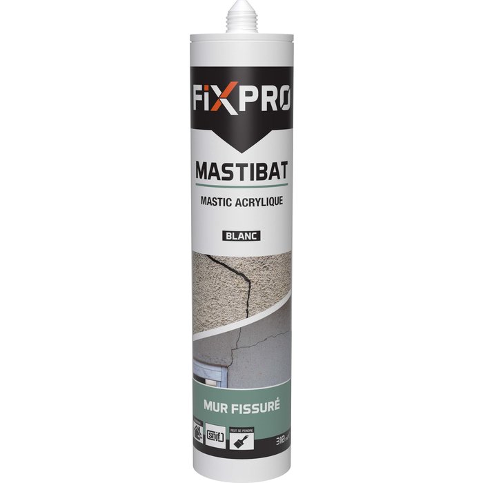 Mastic monocomposant acrylique - Mastibat - Fixpro-1