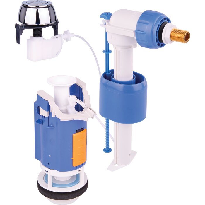 Ensemble mécanisme de chasse - SIDER - WC 367 - Double débit-2