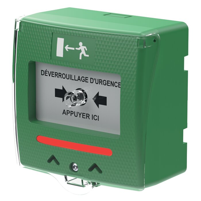Déclencheur manuel issues de secours – SEWOSY – 2 contacts – 12-24V DC-3