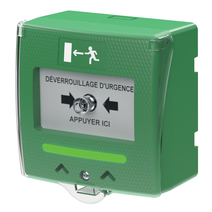 Déclencheur manuel issues de secours – SEWOSY – 2 contacts – 12-24V DC-4