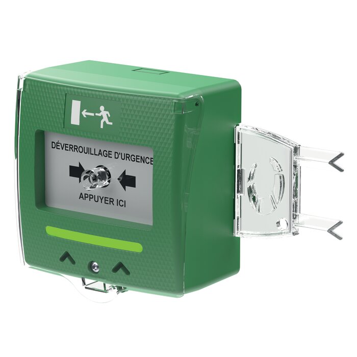 Déclencheur manuel issues de secours – SEWOSY – 2 contacts – 12-24V DC-5
