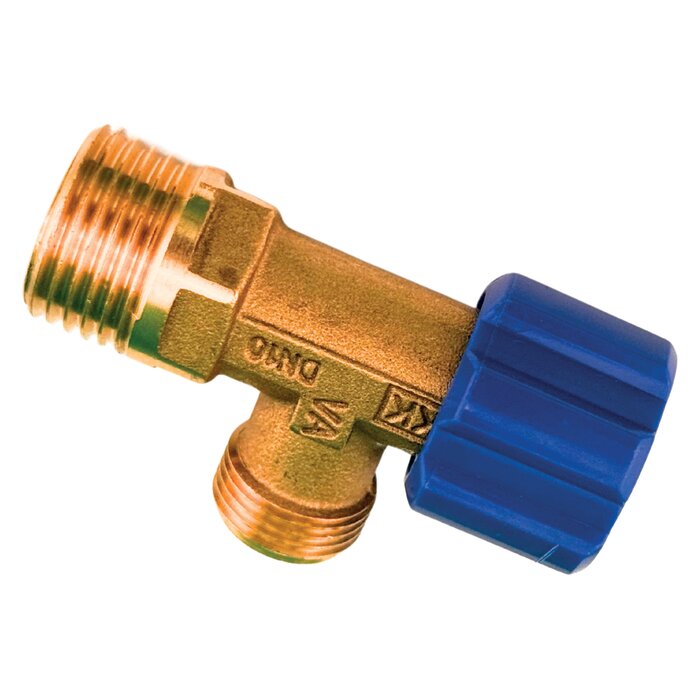 Robinet d'arrêt avec support - SIDER - Entrée 1/2“ - Sortie 3/8“-1