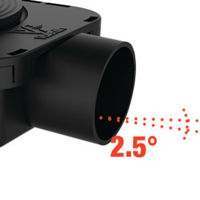 Bonde douche - Smart Good Print - VALENTIN - Ø90 mm - 31 l/min-2