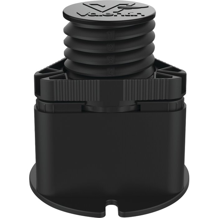 Lot de 4 pieds de receveur de douche réglables – VALENTIN – CRICABAC FIT® – Plastique recyclé-1