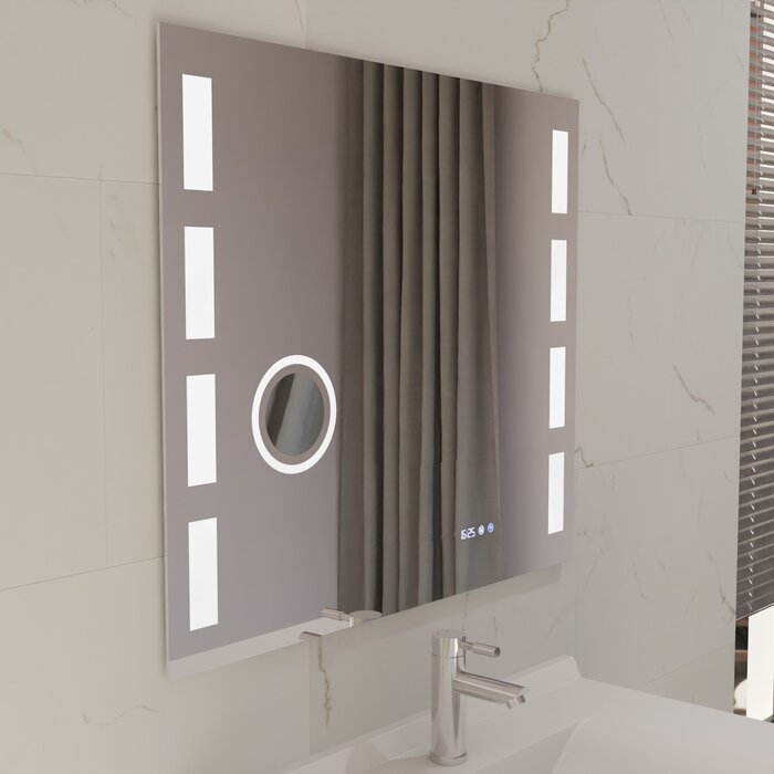 Ensemble meuble salle de bain PMR – CREAZUR - Vasque 80cm - Miroir LED-1