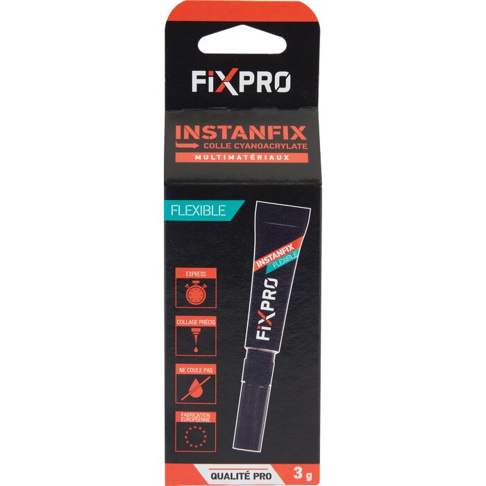 Colle cyanolite - Fixpro - Flexible - 3 g-3