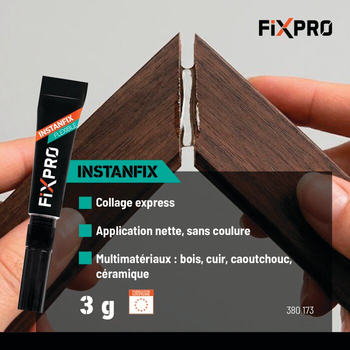 Colle cyanolite - Fixpro - Flexible - 3 g-4