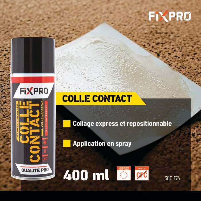  Colle néoprène - Fixpro - Spray - 400 ml-2