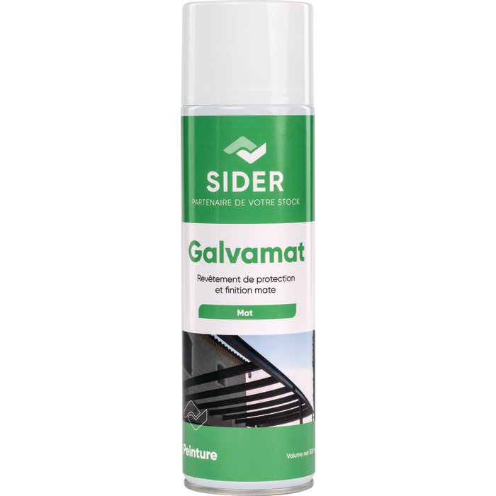 Peinture revêtement - Galvamat - SIDER - 650 ml-1