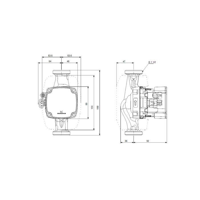 Circulateur - Alpha2 GO - GRUNDFOS-1