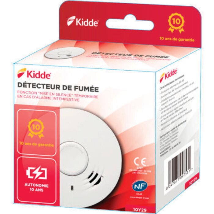Détecteur de fumée - KIDDE - DAAF 10Y29 - Autonomie 10 ans-2