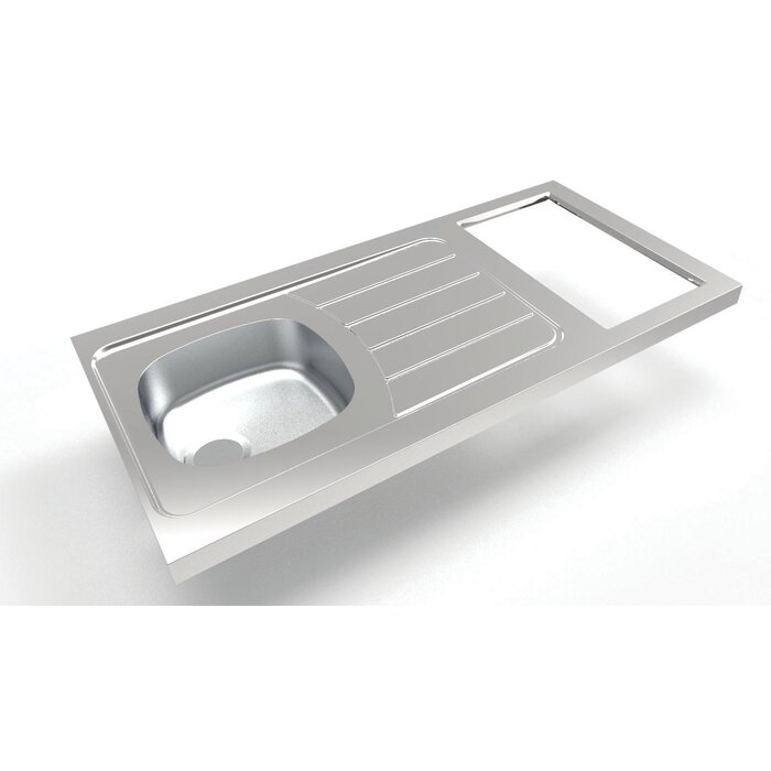 Evier cuisinette et domino de cuisson vitrocéramique - MODERNA -2