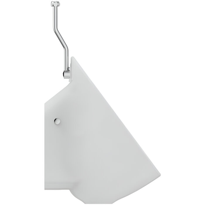 Pack urinoir - PORCHER - 290x315x550mm - Finition blanc brillant - Sans bonde -2