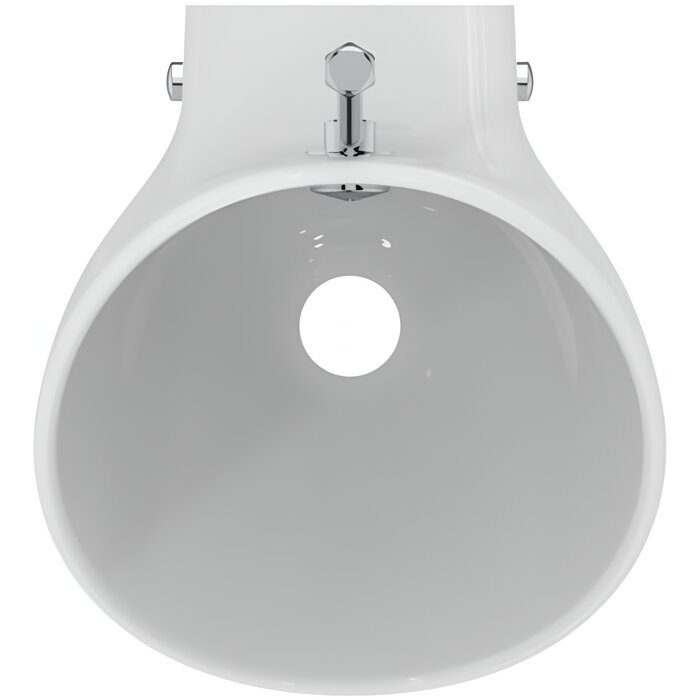 Pack urinoir - PORCHER - 290x315x550mm - Finition blanc brillant - Sans bonde -4