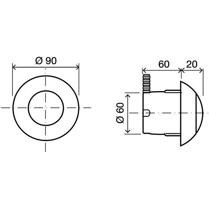 Poussoir pneumatique - OLI - Ø90 mm-1