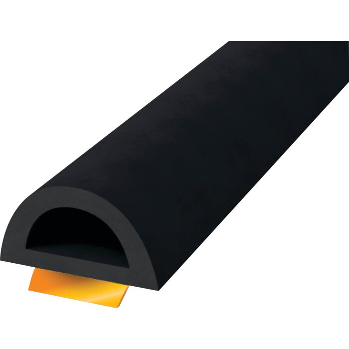 Joint d’isolation EPDM – ELLEN – 21 x 15 mm – Pour espace 8 à 15 mm – L. 6 m – Noir-1