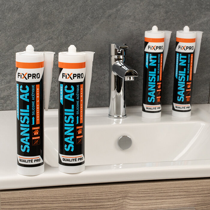 Mastic silicone - FIXPRO - Sanisil AC-3