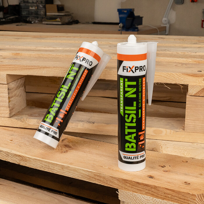 Mastic silicone neutre - FIXPRO - Batisil NT-4