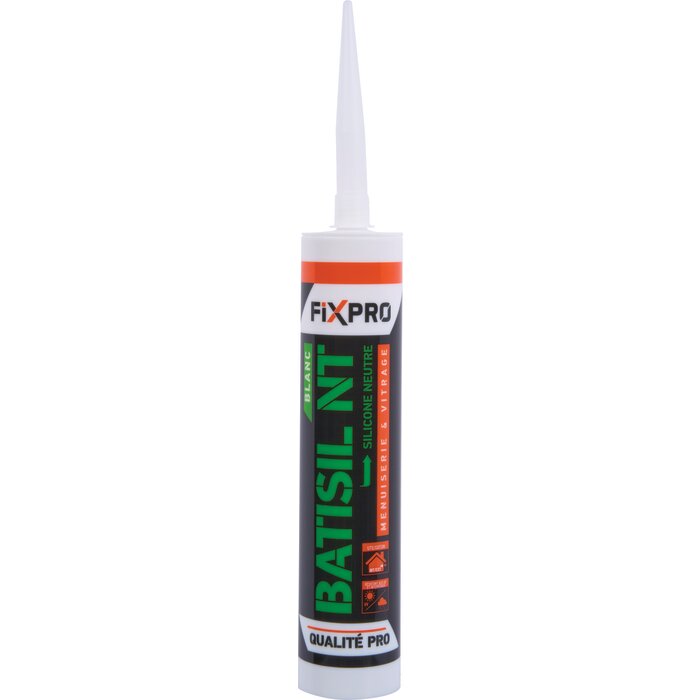 Mastic silicone neutre - FIXPRO - Batisil NT-2