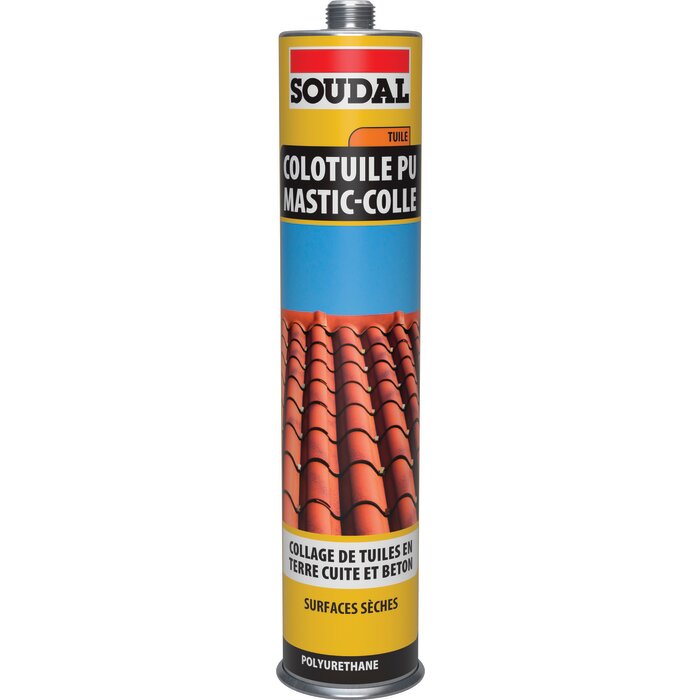 Mastic-colle PU - SOUDAL - Colotuile - 310ml - Polyuréthane-4