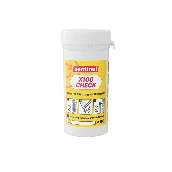 Bandelettes de test de présence de l'inhibiteur - SENTINEL - x100 Check - 50 tests