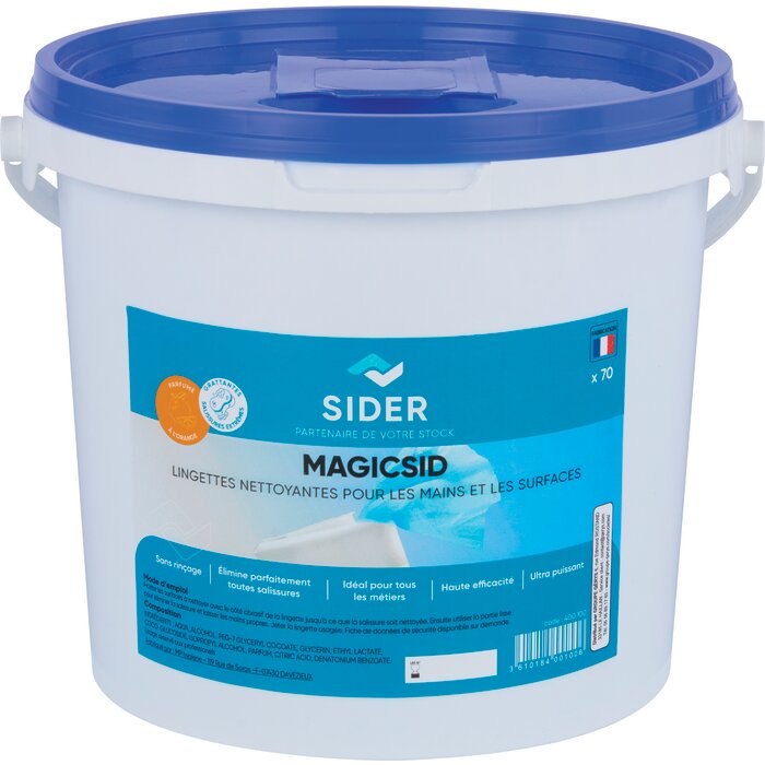 Lingettes nettoyantes - MagicSid - SIDER - 70 unités-1