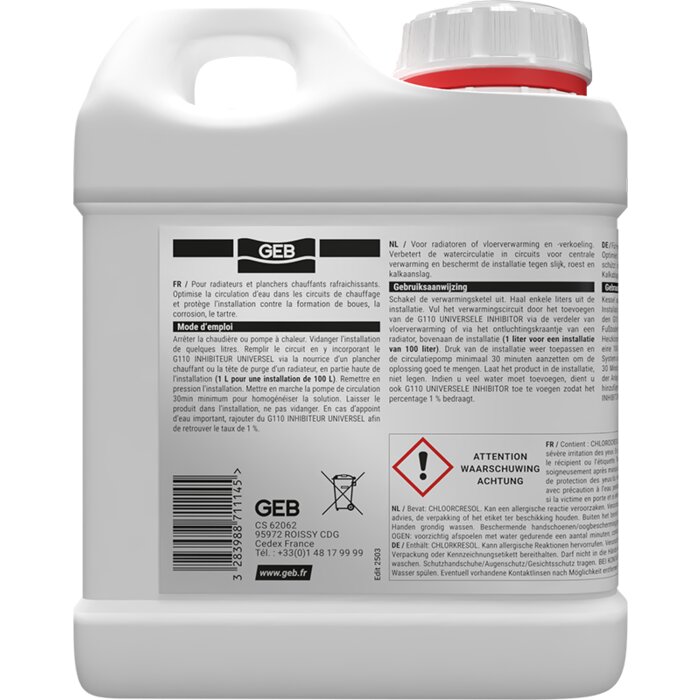 Inhibiteur universel - G110 - GEB - 1 L-3