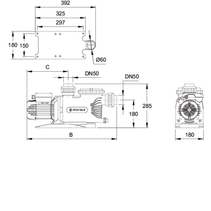 Pompe piscine - Swimmey - NOCCHI - 1/N/PE~230 V-1