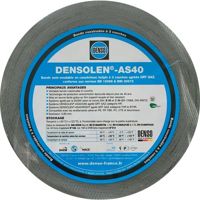 Bande - DENSOLEN - AS40 Plus - Anticorrosion - L 15 m x l 50 mm-1